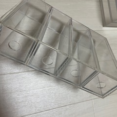無印良品　アクリルケースの画像