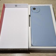 【新品未使用】●docomo●AQUOS wish4 ライトブルーの画像