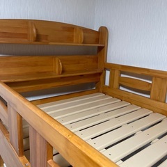 木製　2段ベット　の画像