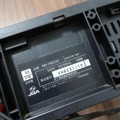 【７月中にお渡し出来る方】VHSビデオデッキ Panasonic テレビも一緒にどうぞ の画像