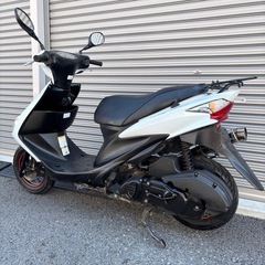 4139.社外マフラー付属♪ アドレスv125s バッテリー、ミラー新品　千葉県柏市　即日配送、自走引き取りも可能の画像