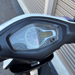 4139.社外マフラー付属♪ アドレスv125s バッテリー、ミラー新品　千葉県柏市　即日配送、自走引き取りも可能の画像