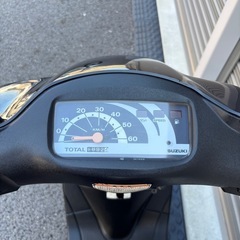 4140.高馬力2スト　レッツII バッテリー、シート、ミラー新品　千葉県柏市　即日配送、自走引き取りも可能の画像