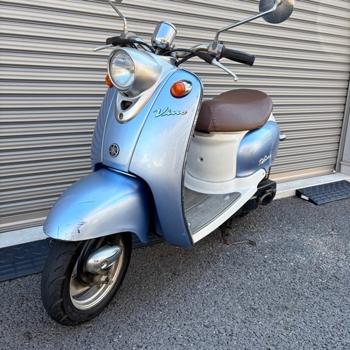 4143.お洒落カッコイイ　激速　ビーノ　バッテリー、シート新品　千葉県柏市　即日配送、自走引き取りも可能