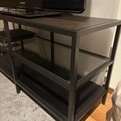 本日まで！
　【美品】IKEA ヴィットショー 3段　テレビ台の画像