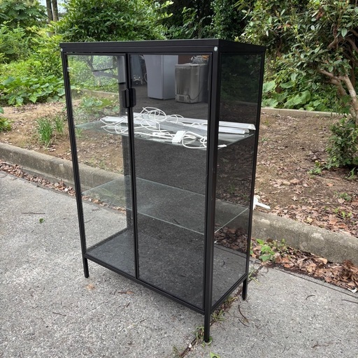?福岡市内配送設置対応? 　IKER イケヤ　RUDSTA ルードスタ コレクションケース, チャコール