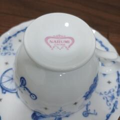 【７月中にお渡しできる方】NARUMI カップ&ソーサー ケーキ皿の画像