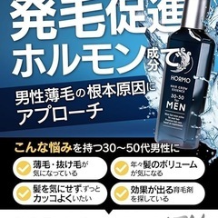 育毛剤 男性用 発毛促進 薄毛対策 ふけ 頭皮 痒み かゆみ 塗る 人気の画像