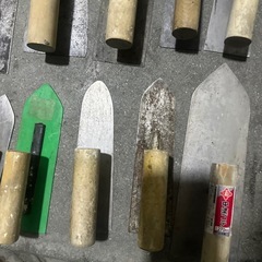 中塗りコテ、仕上げコテ等まとめ売りの画像