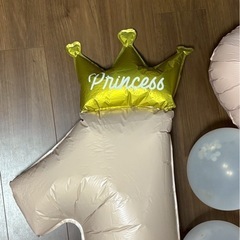 ①1歳 誕生日 風船の画像