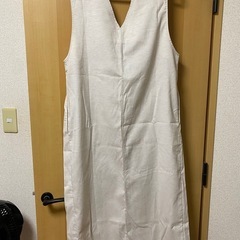 ノースリーブ ワンピース 前開きの画像