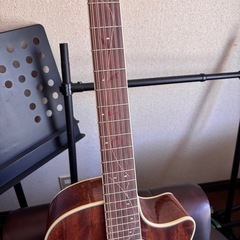 アイバニーズ　12弦ギター　ピックアップ付きの画像
