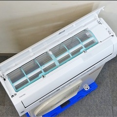 (35)TOSHIBA【RAS-K221XBK】東芝 UV除菌 プラズマ空清 無線LAN内蔵 ルームエアコン おもに6畳用 2023年製 取付販売の画像