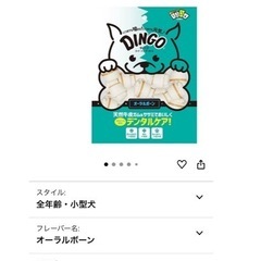 DINGO犬　オーラルケア　5袋セットの画像