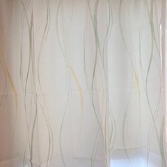 ニトリ　レースカーテン　美品の画像