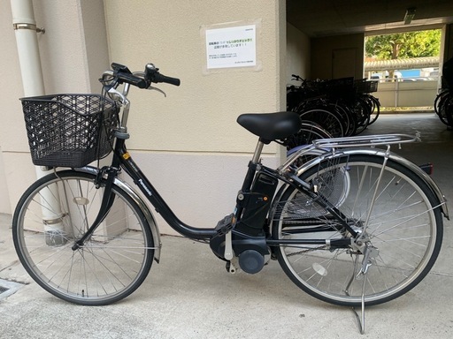 目黒本町 引取り限定】Panasonic電動アシスト自転車 チャイルドシート付