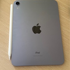 iPad mini 6 Wi-Fi 64GB パープル+ Apple Pencil2（第2世代）付きの画像