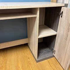 学習机　パソコンデスク　アンティーク　ナチュラルの画像