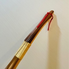 弓道　竹弓　楠見蔵吉　カーボン入り　伸び18キロの画像