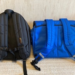 キッズ用リュックサック2点の画像