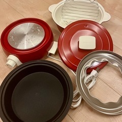 recolte レコルト ポットデュオ フェット RPD-3 レッド の画像