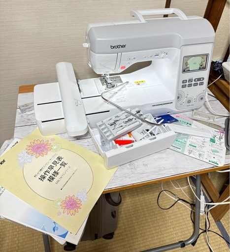 ブラザー刺繍ミシン　ソレイユCRW 美品