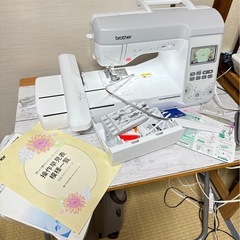 ブラザー刺繍ミシン　ソレイユCRW 美品の画像