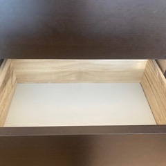 ダークブラウン 木製チェスト 6段
の画像