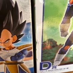 一番くじ　ドラゴンボール　ベジータ　フィギュア　2体セットの画像