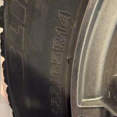 155/65R14 ナット付き　4本セット　VRXの画像