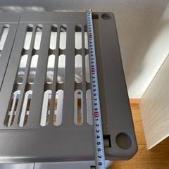 収納棚 クローゼット・押入れフリーラック 伸縮タイプ 2台セットの画像