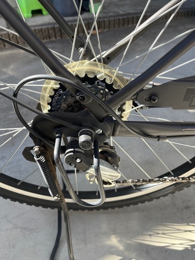 前面バスケット付き26インチ自転車