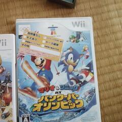 wii本体とソフトの画像