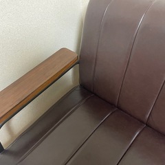 ニトリ　2人掛けソファの画像