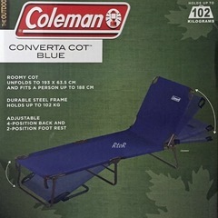 coleman コンバータコット　ビーチベッド コット キャンプの画像