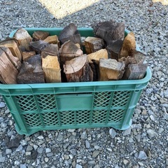 広葉樹薪［乾燥済み］1カゴの画像