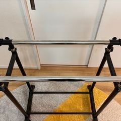 コートかけ　　物干しラックの画像
