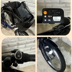 🌸美品🌈大容量8🌸室内保管🌼パナソニック ギュット　🌼子供乗せ電動自転車bk7\22の画像