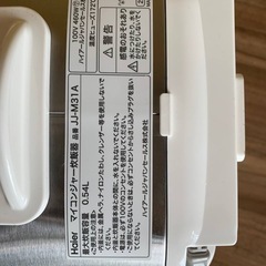 ✅ハイアールマイコンジャー炊飯器✅ ✅JJ-M31A✅の画像