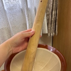 【受渡し予定者さま決定】すり鉢とすりこぎ棒のセットの画像