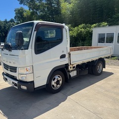 三菱 キャンター 平ボディ ICターボ 車検令和8年3月迄 2000kg積載 ナビ ETC 千葉〜 の画像
