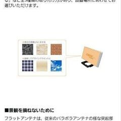 INBYTE ポータブルBS・110°CSアンテナセットの画像