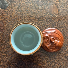 七福神　恵比寿様 蓋付き湯呑みの画像