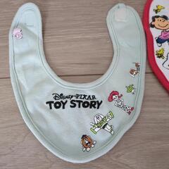 美品、 ディズニー、トイストーリー、スヌーピースタイセット①、スタイ、ヒブ、よだれかけ、たくさん！洗濯済み、プロフィール一読くださいませ。の画像