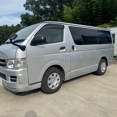 トヨタ ハイエース 200系 ディーゼルターボ 車検令和8年2月 GLパッケージ タイミングベルト交換済み 3000ccの画像
