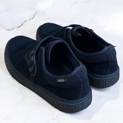 VANS スニーカー シューズ ブラック 23cm モンクストラップの画像