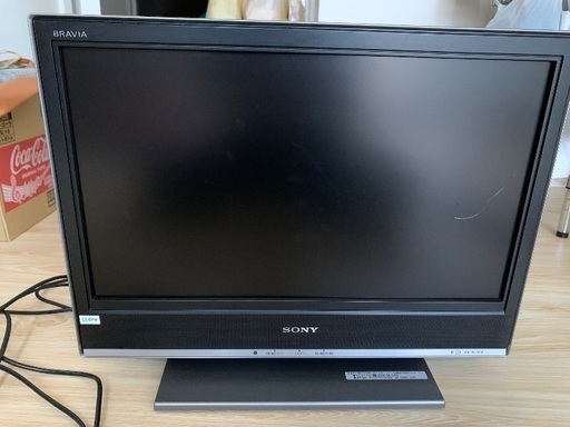 ジャンク品】テレビSONY BRAVIA 20インチ (4番ショート) 生麦の