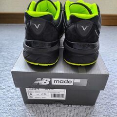 New Balance 990v5 26㎝　ブラック×ネオンイエロー　日本未発売の画像