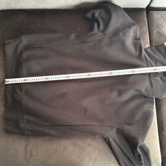 【Champion】美品コットンプルオーバーパーカー　XL（L相当）ブラックの画像