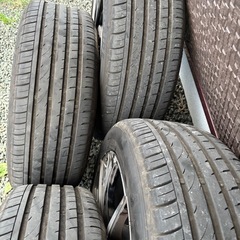 タイヤホイール 4本セット 245/45r19の画像